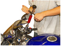 Tightening or loosening the top Cap-nut